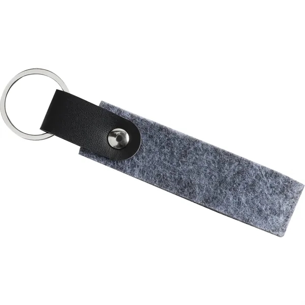 The Goods Recycled Felt Keychain... from ASI 66887 PCNA / Bullet