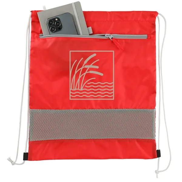 Sparks Recycled Drawstring Bag... from ASI 66887 PCNA / Bullet