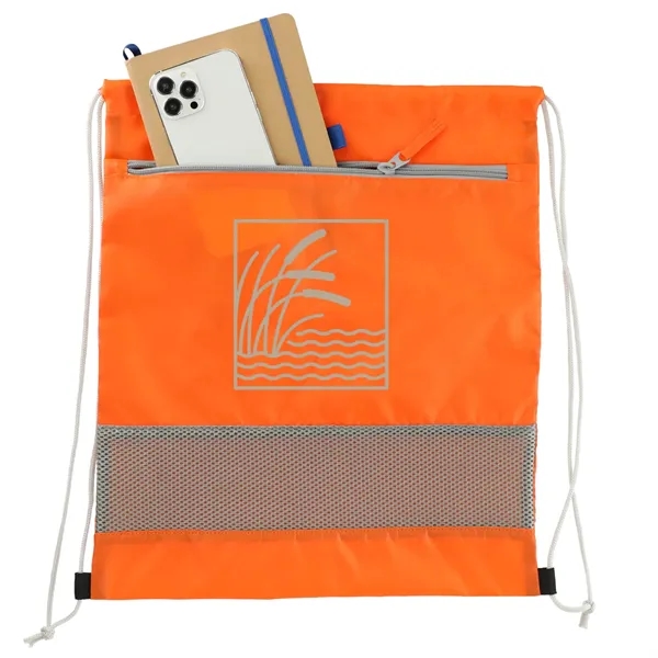 Sparks Recycled Drawstring Bag... from ASI 66887 PCNA / Bullet