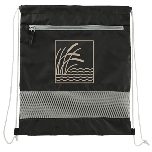 Sparks Recycled Drawstring Bag... from ASI 66887 PCNA / Bullet