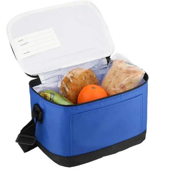6" x 6.5" x 9" nylon lunch cooler with 6 can... from ASI 66887 PCNA / Bullet