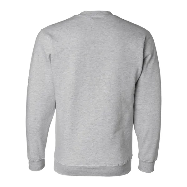 Crewneck sweatshirt. 9.5 oz. preshrunk 80% cotton/20% polyester. Blank product.... from ASI 84358 S&S Activewear