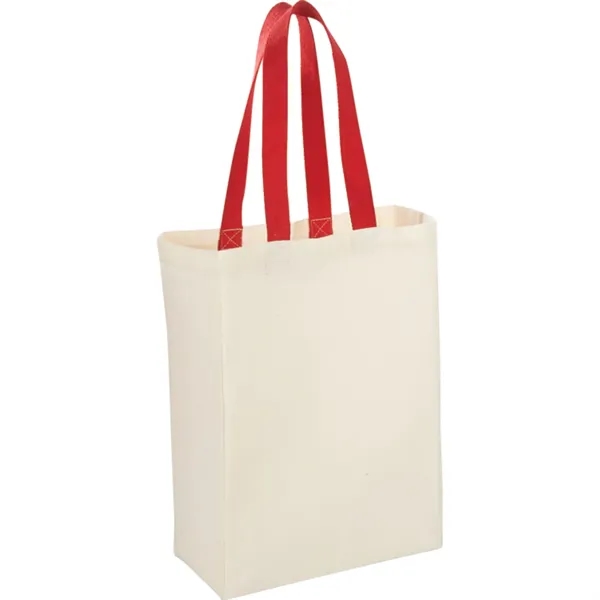 5" x 14" x 10" cotton canvas grocery tote with 17.5"... from ASI 66887 PCNA / Bullet