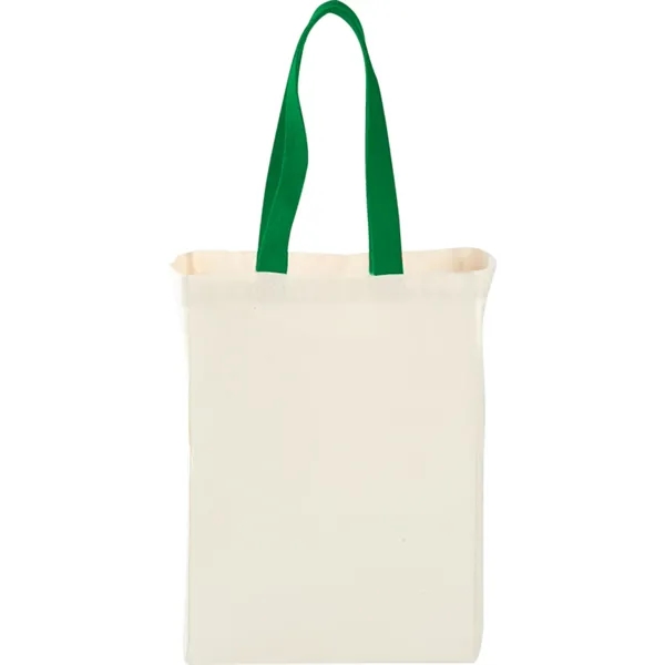 5" x 14" x 10" cotton canvas grocery tote with 17.5"... from ASI 66887 PCNA / Bullet