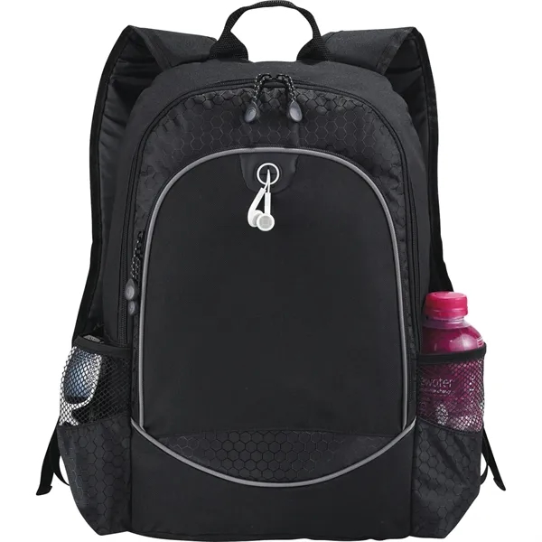 15" laptop backpack with zippered main compartment.... from ASI 66887 PCNA / Leed’s