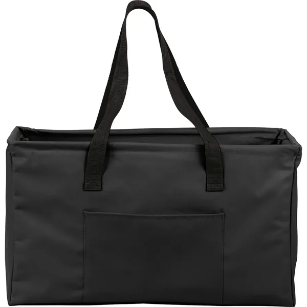 9.5" x 12" x 20.5" poly-canvas tote bag with 11" handle... from ASI 66887 PCNA / Bullet