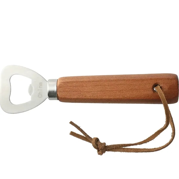 0.63" x 5.51" x 1.58" bottle opener with a wrist strap... from ASI 66887 PCNA / Leeds