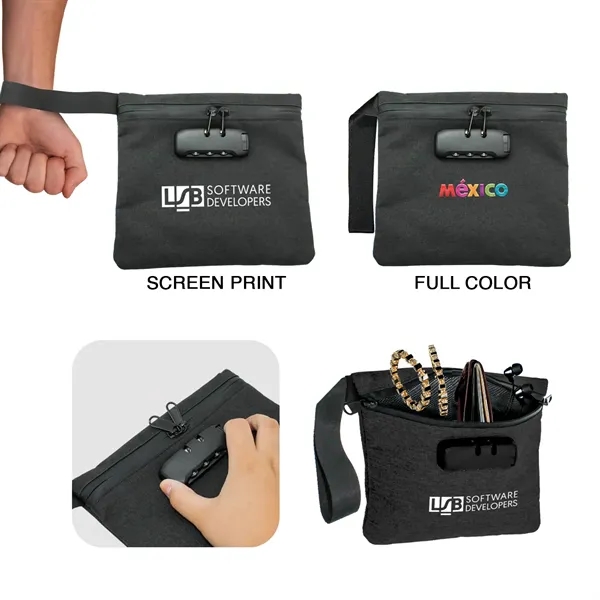 Combination Lock Pouch... from ASI 52710 Lincoln Line