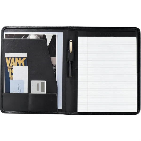 Pebble grain leather pad folio with writing pad.... from ASI 66887 PCNA / Leeds