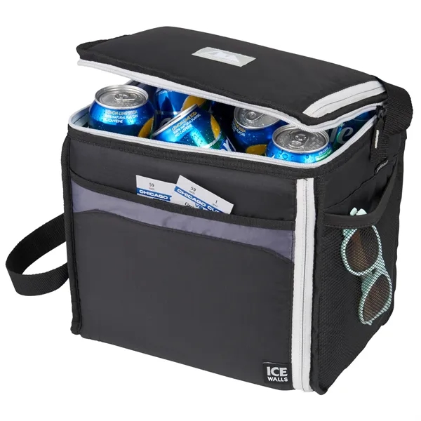 24-can cooler with four removable, reusable ice packs.... from ASI 66887 PCNA / Leeds