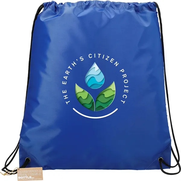 16.5" x 14.25" drawstring bag made of 100% recycled polyester.... from ASI 66887 PCNA / Bullet