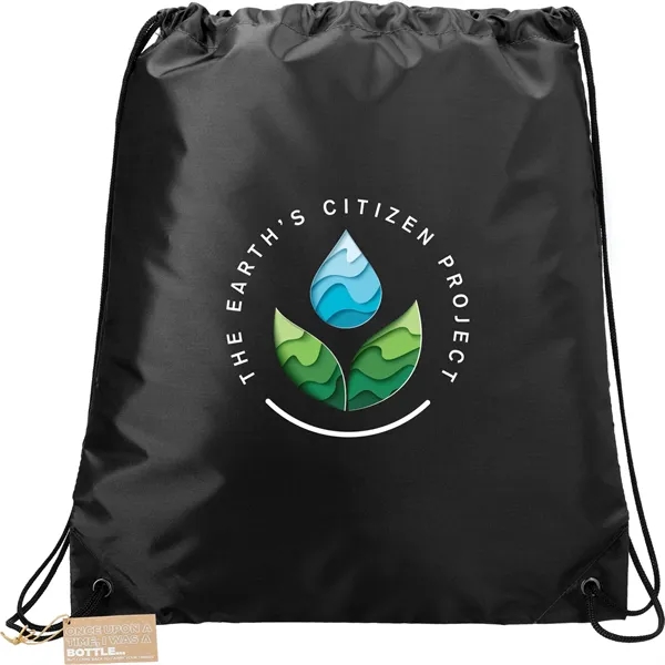 16.5" x 14.25" drawstring bag made of 100% recycled polyester.... from ASI 66887 PCNA / Bullet