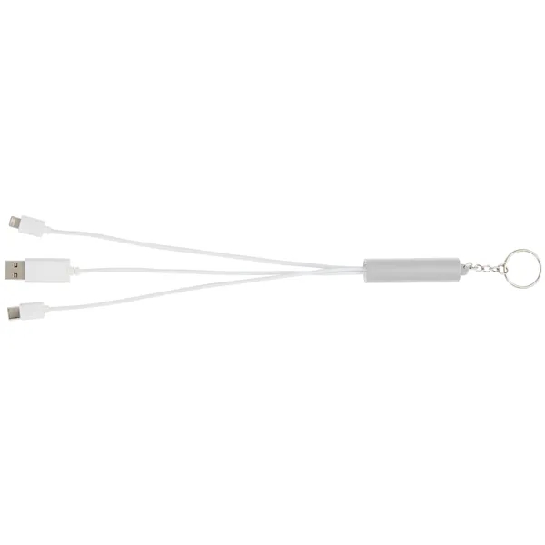 5-in-1 charging cables with  light up logo.... from ASI 66887 PCNA / Bullet
