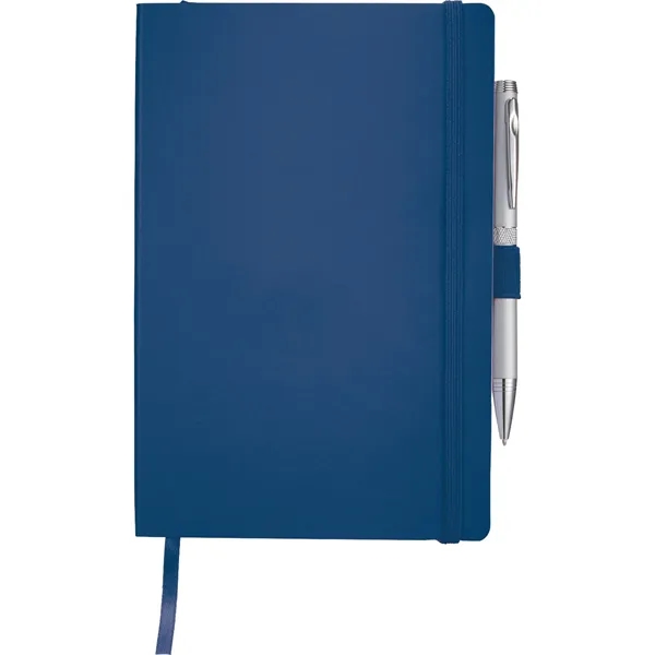 5.5" x 8.5" soft bound journal with elastic closure, ribbon page... from ASI 66887 PCNA / Leeds