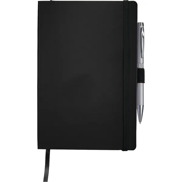 5.5" x 8.5" soft bound journal with elastic closure, ribbon page... from ASI 66887 PCNA / Leeds