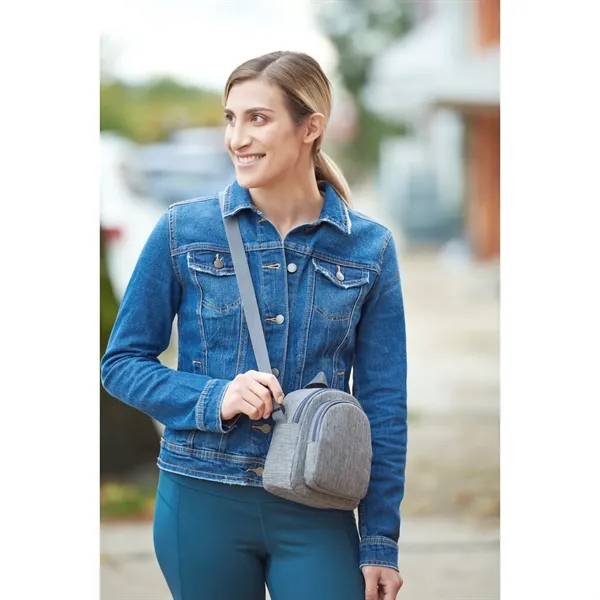 3.5" x 8" x 7" crossbody backpack... from ASI 66887 PCNA / Bullet