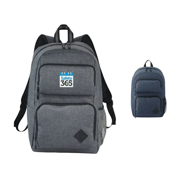 15" computer backpack with padded laptop sleeve and adjustable straps.... from ASI 66887 PCNA / Leeds