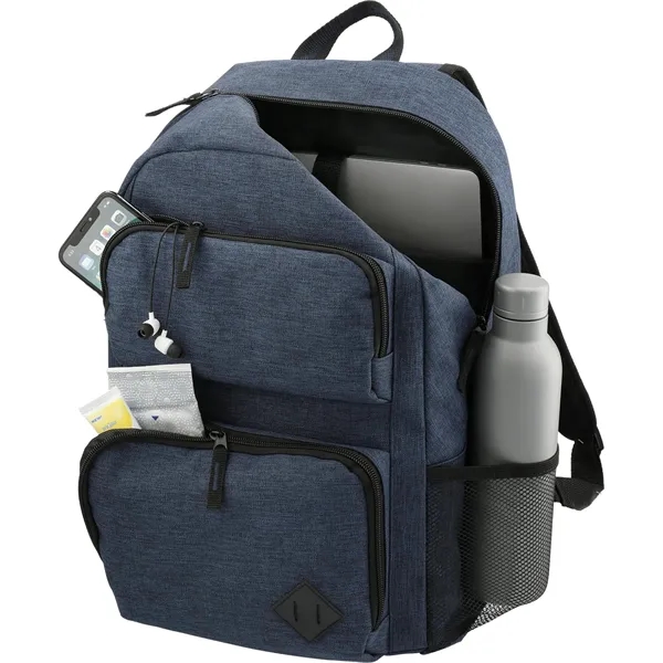 15" computer backpack with padded laptop sleeve and adjustable straps.... from ASI 66887 PCNA / Leeds