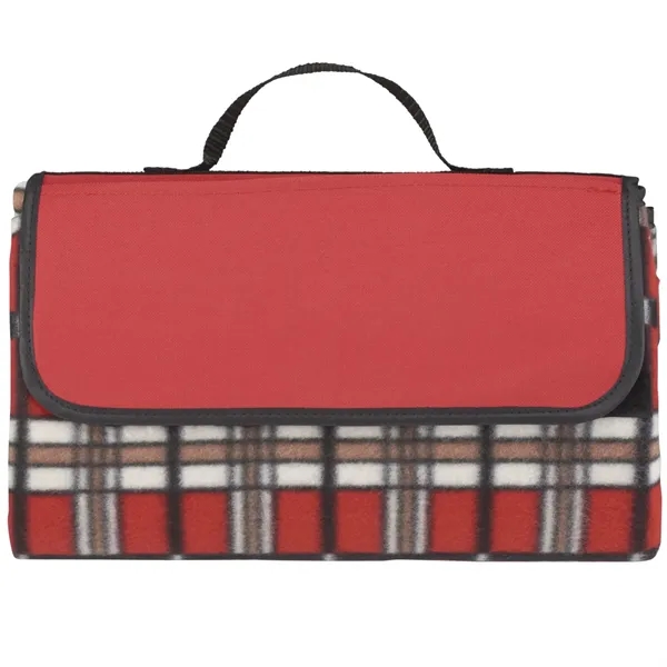 52" x 49" fleece blanket with hook and loop closure.... from ASI 66887 PCNA / Bullet