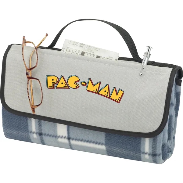 52" x 49" fleece blanket with hook and loop closure.... from ASI 66887 PCNA / Bullet