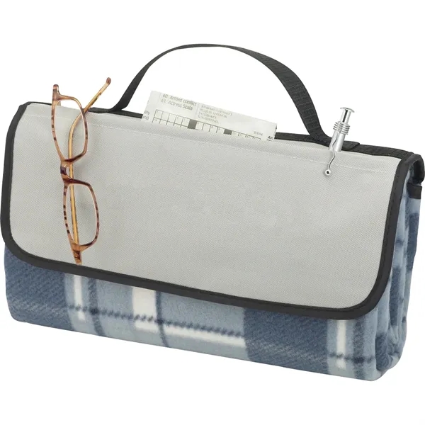 52" x 49" fleece blanket with hook and loop closure.... from ASI 66887 PCNA / Bullet