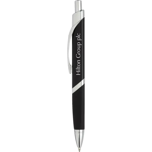Triangular shaped ballpoint pen with chrome trim.... from ASI 66887 PCNA / Bullet
