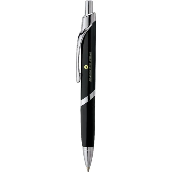 Triangular shaped ballpoint pen with chrome trim.... from ASI 66887 PCNA / Bullet