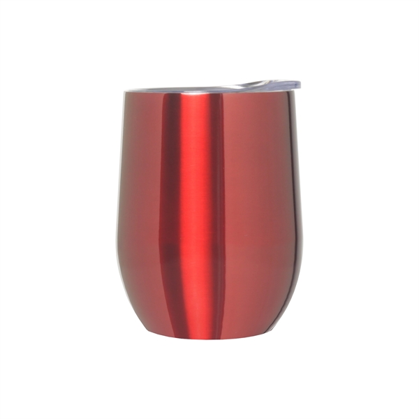10 oz Double Walled Inner/Outer Stainless Steel Goblet Wine Glass Stemless... from ASI 93520 Ventura Inc