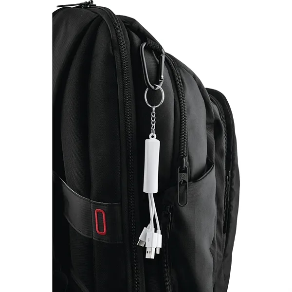 3-in-1 charging cable with light up logo.... from ASI 66887 PCNA / Bullet