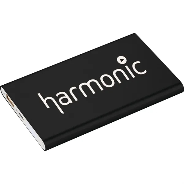 4,000mAh power bank with a rechargeable lithium polymer Grade A battery.... from ASI 66887 PCNA / Bullet