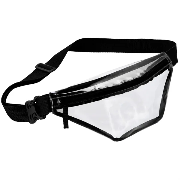 Clear PVC fanny pack with 45" (max) adjustable strap.... from ASI 66887 PCNA / Leeds