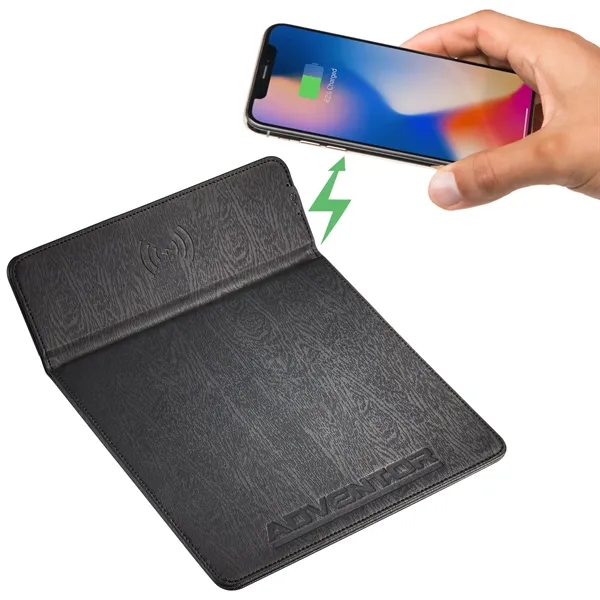 Wireless charging mouse pad with Micro to USB cable included.... from ASI 66887 PCNA / Leeds