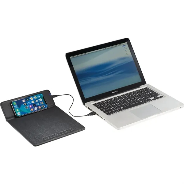 Wireless charging mouse pad with Micro to USB cable included.... from ASI 66887 PCNA / Leeds