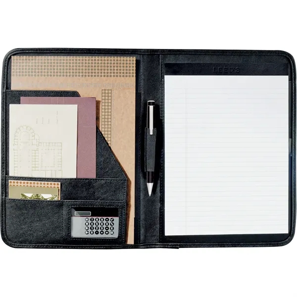 Padfolio with writing pad, interior organizer, gusseted file pocket and clear... from ASI 66887 PCNA / Leeds