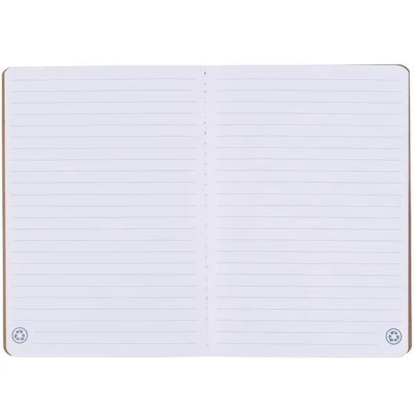 5" x 7" recycled pocket notebook with 30 ruled sheets of... from ASI 66887 PCNA / Bullet