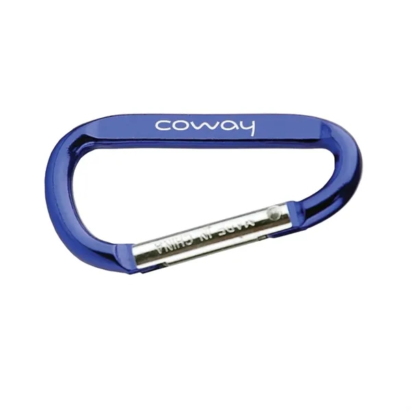 Carabiner clip with retractable hinge and split key ring.... from ASI 52710 Lincoln Line