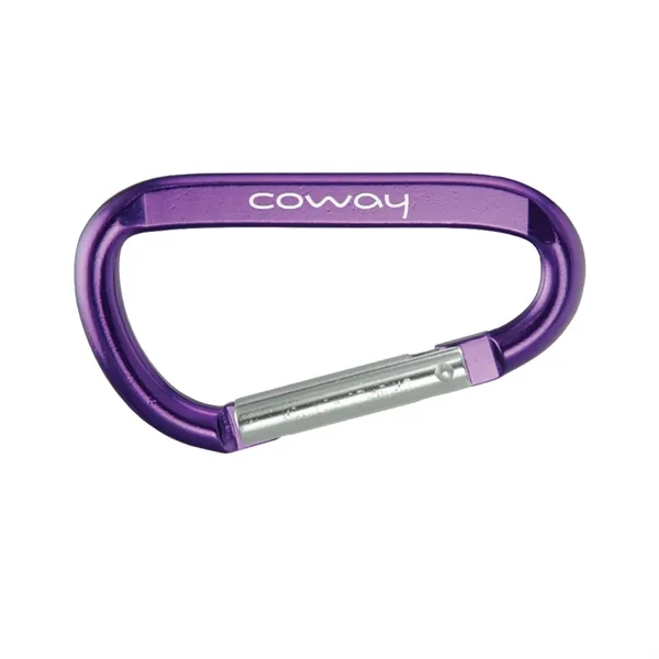 Carabiner clip with retractable hinge and split key ring.... from ASI 52710 Lincoln Line