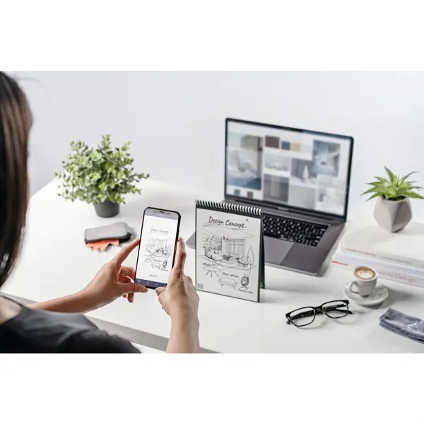 0.25" x 11.13" x 8.5" flip notebook set with white lined... from ASI 66887 PCNA / Leeds