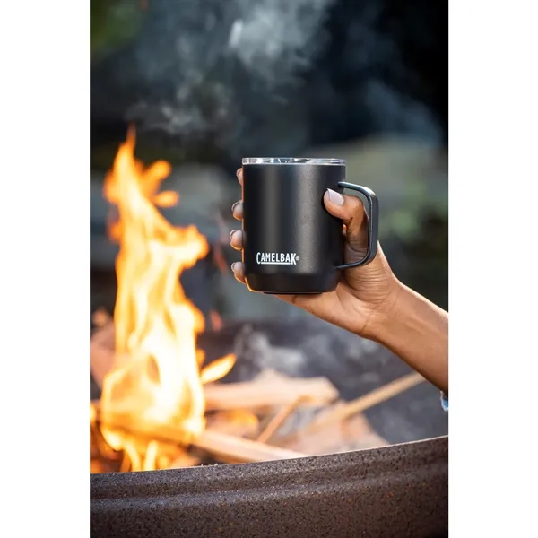 12 oz. camping mug with copper vacuum insulation, powder coated finish... from ASI 66887 PCNA / Leeds