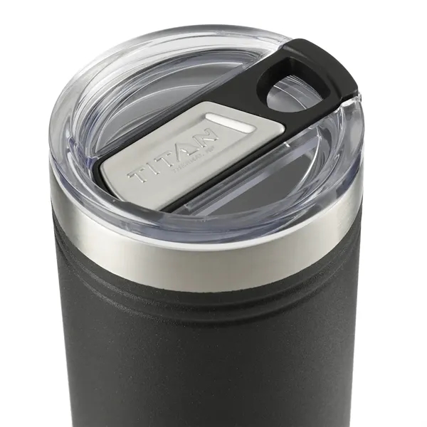 12 oz. double-wall stainless steel vacuum tumbler with push-on lid with... from ASI 66887 PCNA / Leed’s