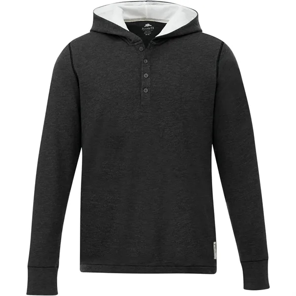 Men's Henley-style hoodie... from ASI 66887 PCNA / Trimark