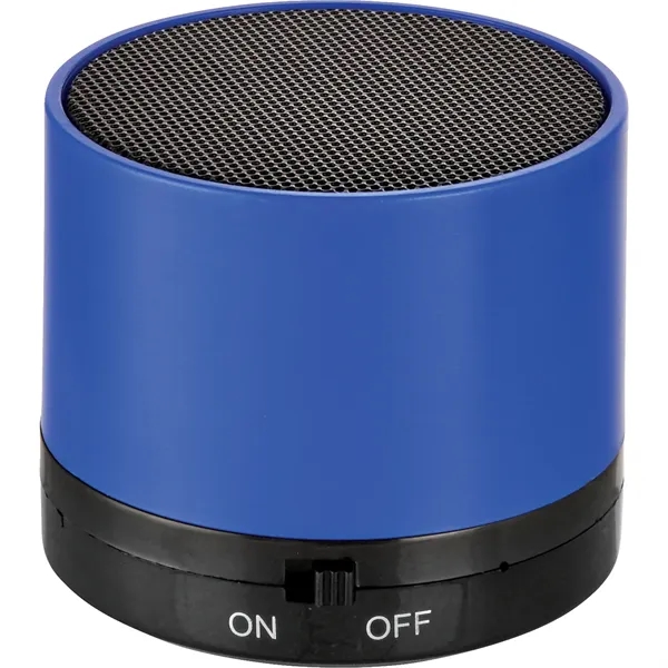 Cylindrical shaped Bluetooth speaker with built-in microphone and Micro USB charging... from ASI 66887 PCNA / Bullet