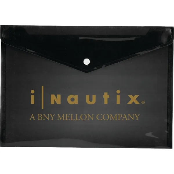 Document folder with secure snap closure; fits 8.5" x 11" papers.... from ASI 66887 PCNA / Bullet