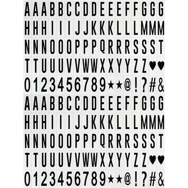 Letters for Cinema Light Box-Large... from ASI 66887 PCNA / Bullet