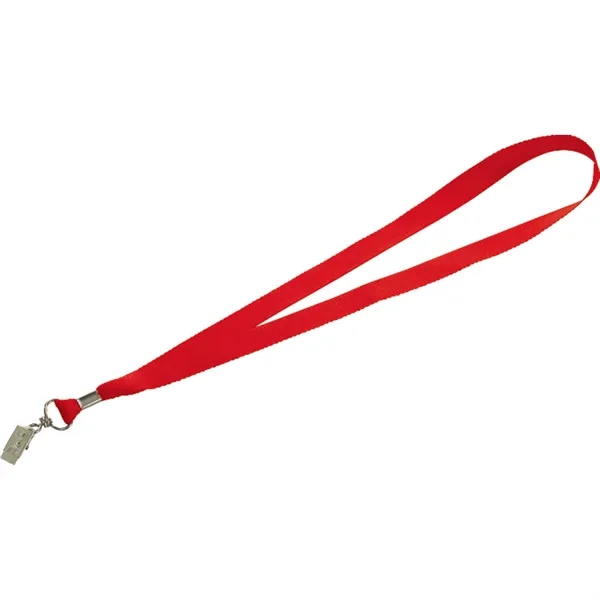 17.5" x 0.75" lanyard with swivel bulldog clip.... from ASI 66887 PCNA / Bullet