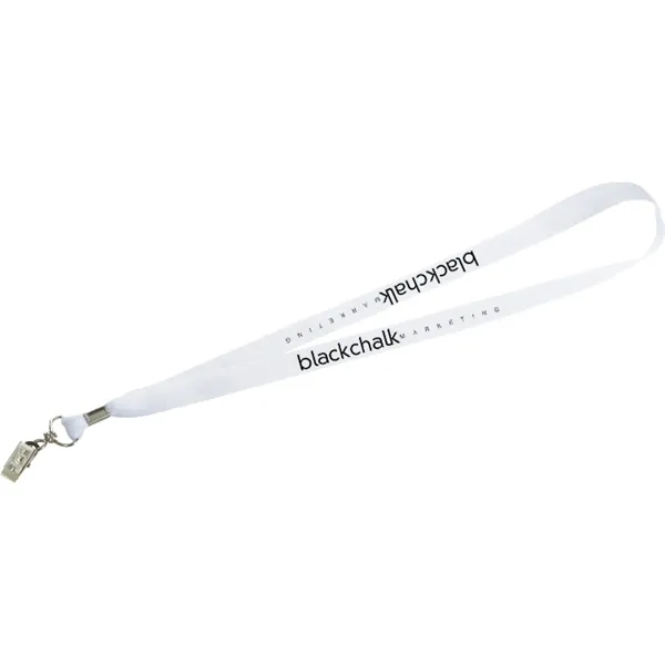 17.5" x 0.75" lanyard with swivel bulldog clip.... from ASI 66887 PCNA / Bullet