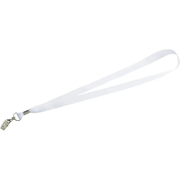 17.5" x 0.75" lanyard with swivel bulldog clip.... from ASI 66887 PCNA / Bullet