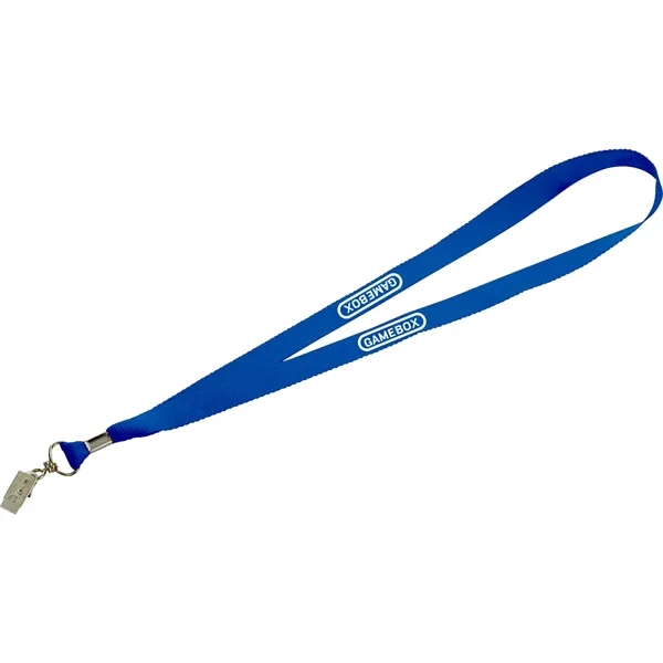 17.5" x 0.75" lanyard with swivel bulldog clip.... from ASI 66887 PCNA / Bullet