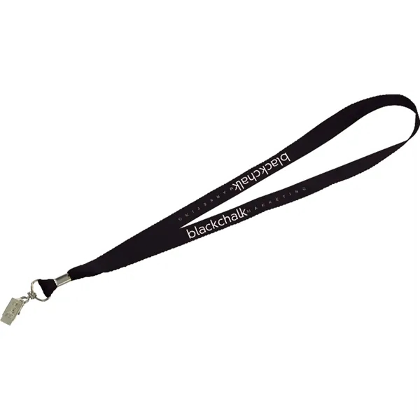 17.5" x 0.75" lanyard with swivel bulldog clip.... from ASI 66887 PCNA / Bullet