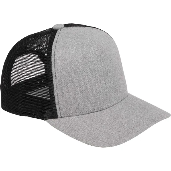 Recycled Cotton Canvas 5 Panel Mesh Back Ballcap... from ASI 66887 PCNA / Trimark